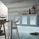 Cucina contemporanea Ar-Tre Vela Pino Yellow Pine