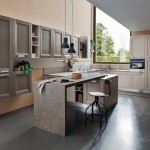 Cucina contemporanea Ar-Tre Vela Pino Yellow Pine