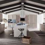 Cucina contemporanea Ar-Tre Vela Pino Yellow Pine