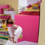 cameretta bambini ragazzi ferrimobili slider desk 401