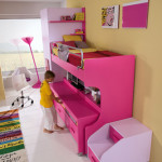 cameretta bambini ragazzi ferrimobili slider desk 401