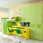 cameretta bambini ragazzi ferrimobili slider desk 417