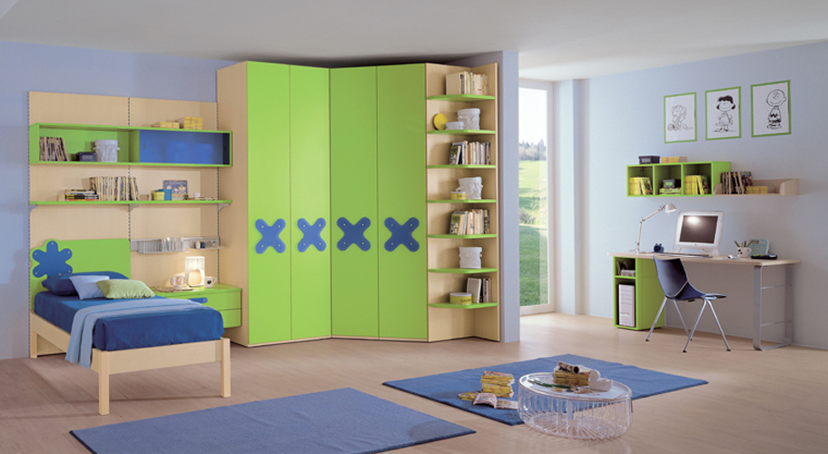 cameretta bambini ragazzi ferrimobili dynamic 421